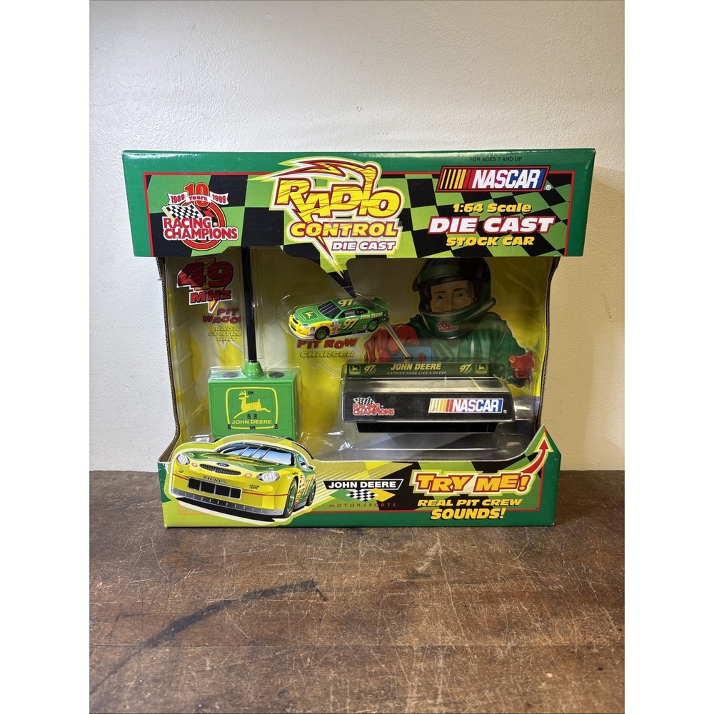 1999 Racing Champions Chad Little #97 John Deere NASCAR RC 1:64 Diecast NIB